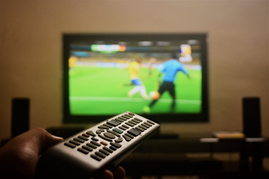 Xtream IPTV streaming interface showing multiple live channels and on-demand content on smart TV in 2026